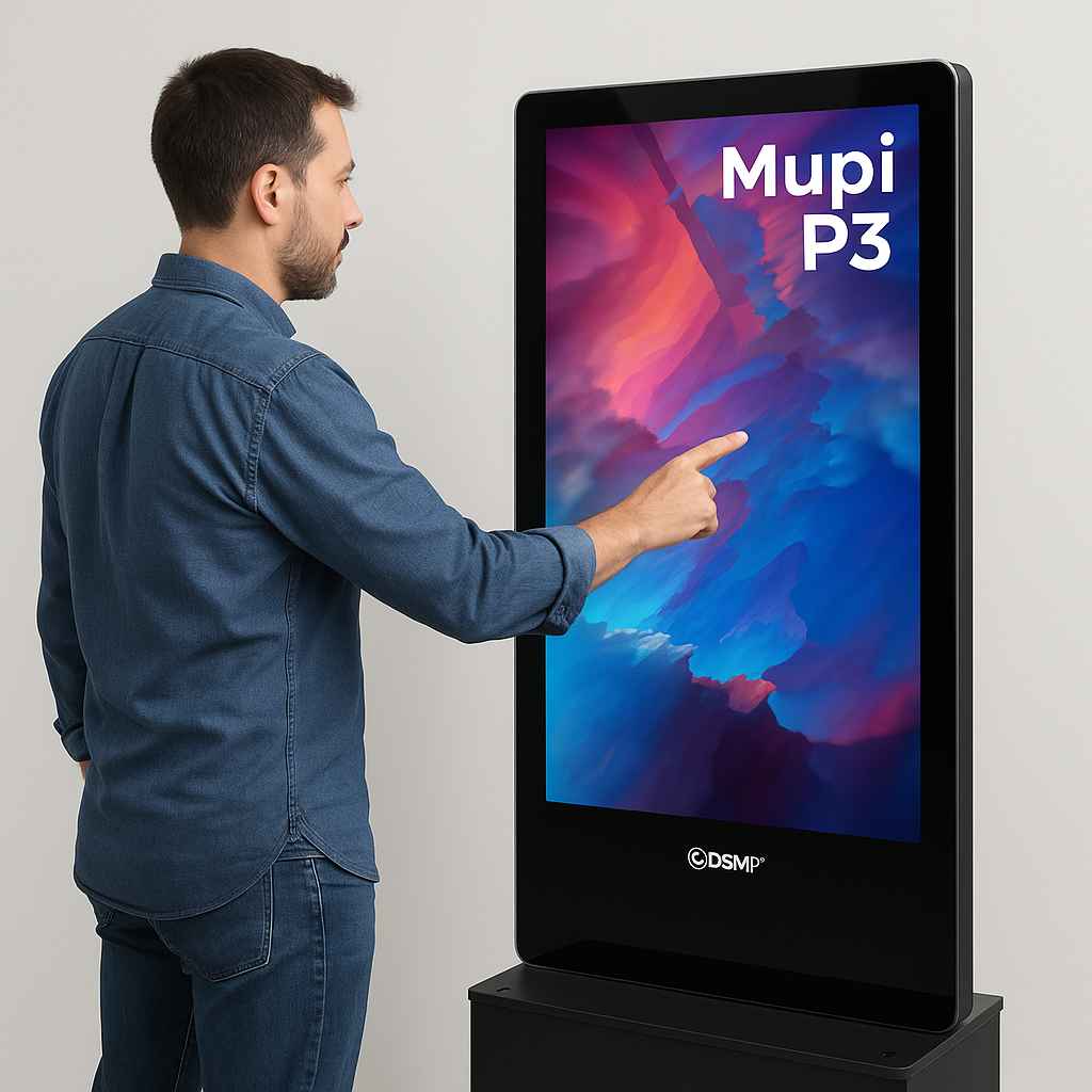 Mupi P3 Full Color exterior