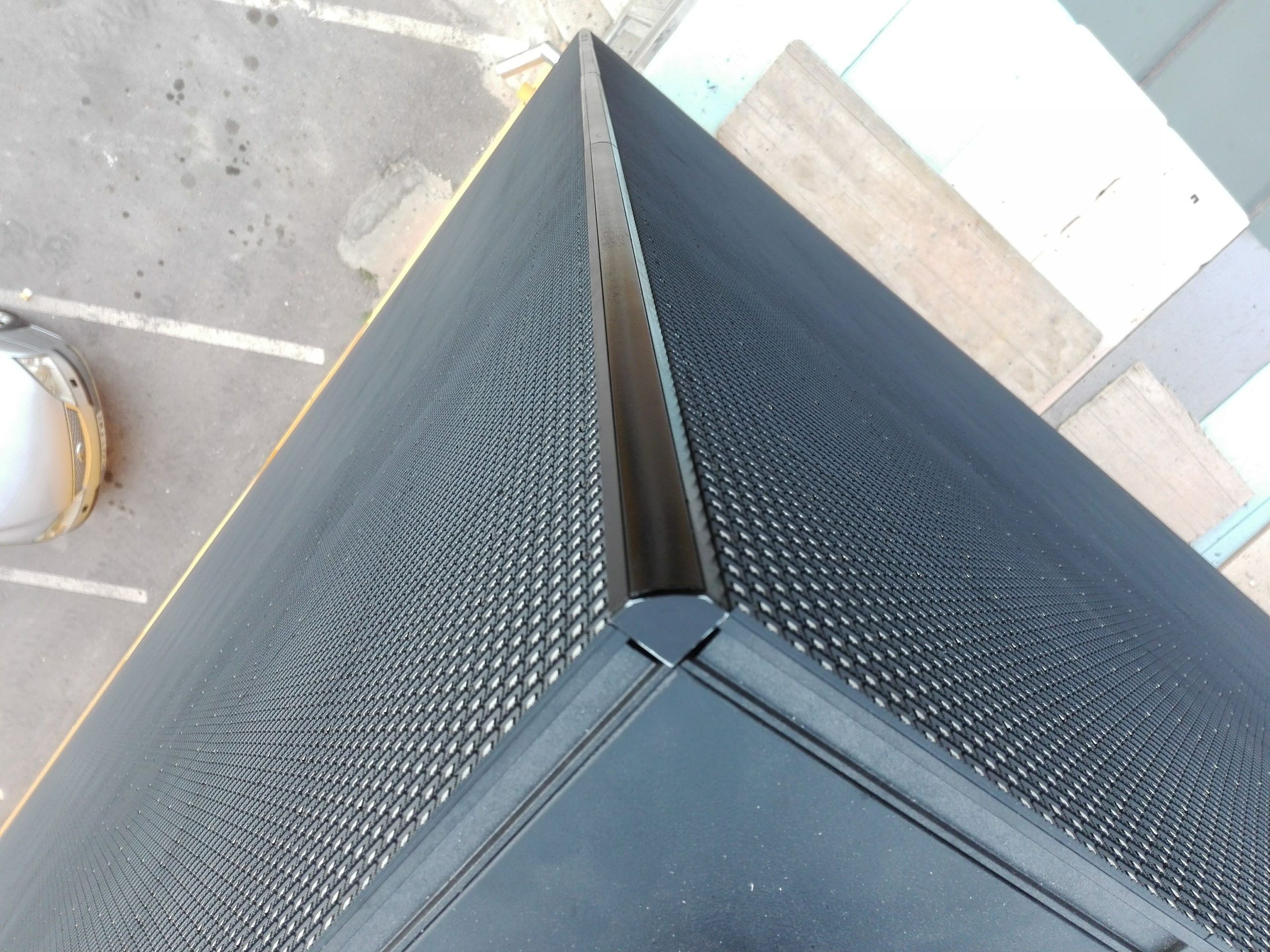Pantalla led gigante exterior Murcia. Acabo de la esquina de las panatallas P8