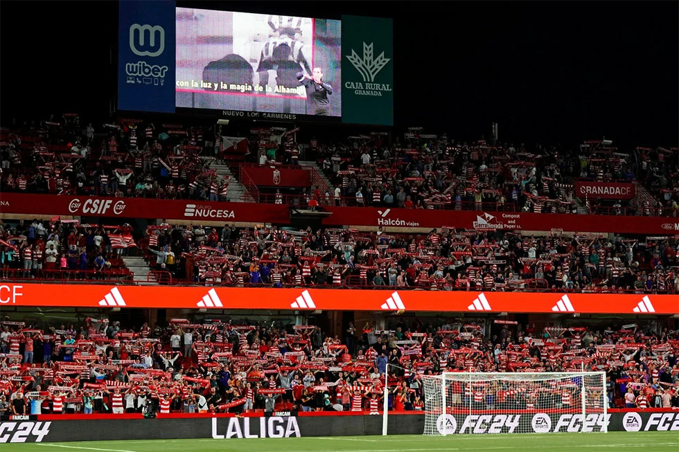 imagen del anillo perimetral del estadio del granada