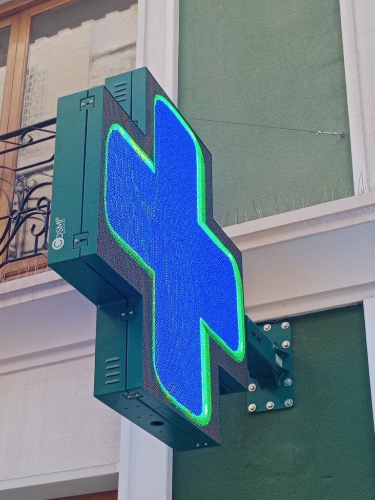 Como instalar la cruz de farmacia led Orion