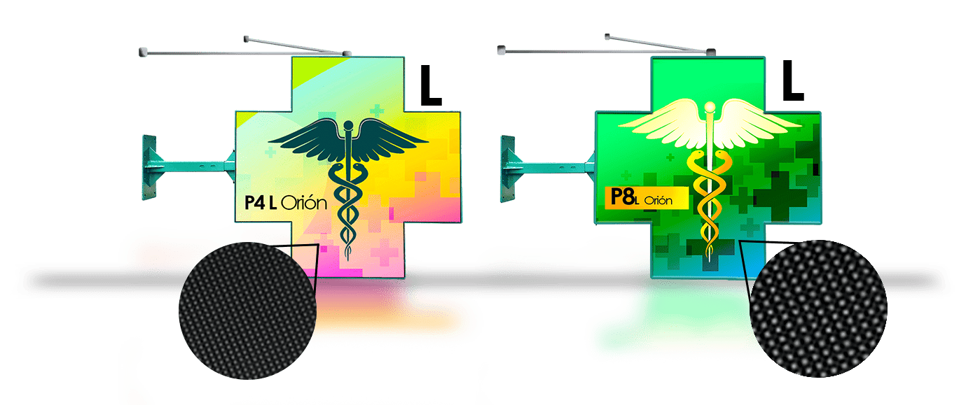 comparacion de cruces Orion p4 y p8ll