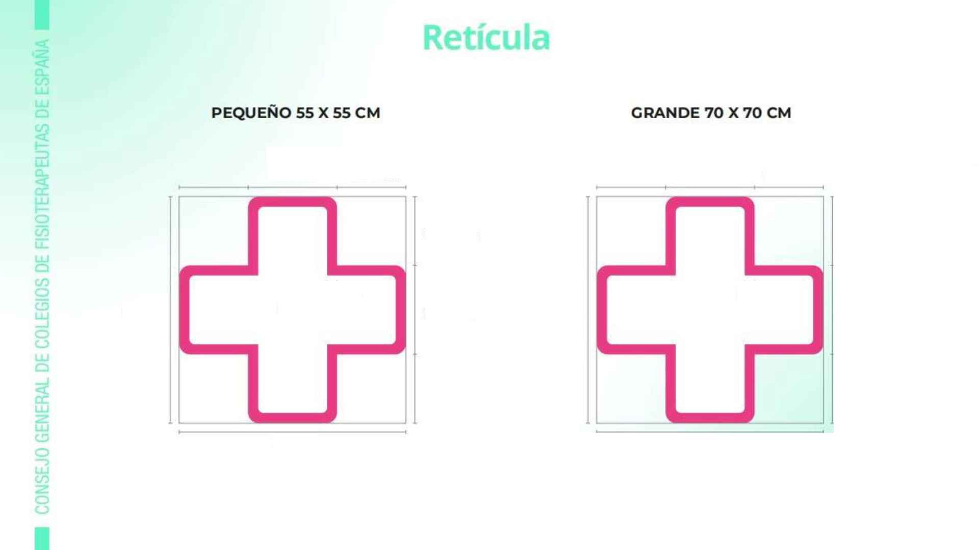 Proyecto IKono Cruz fucsia fisioterapia