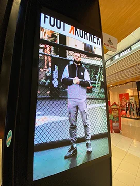Pantalla P2.5 Led Foot Korner. Francia