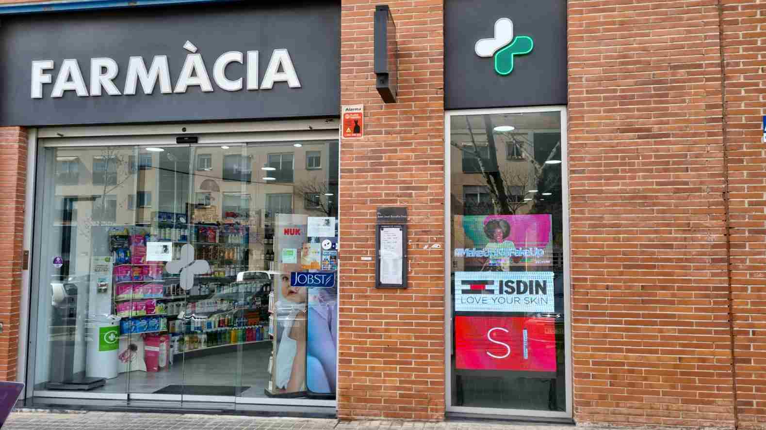 Pantalla P3 LED escaparate Barcelona