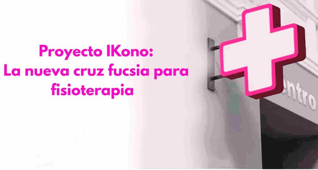 Proyecto iKono cruz fucsia fisioterapia