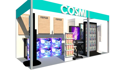 diseño stand fespa Cosmi